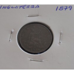 Inglaterra - 1 Farthing - 1879