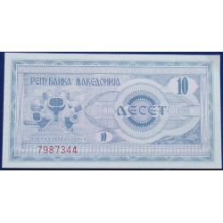 Macedónia - 10 Dinara -...