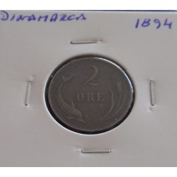 Dinamarca - 2 Ore - 1894