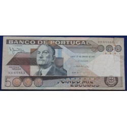 Portugal - 5000 Escudos -...
