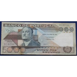 Portugal - 5000 Escudos -...