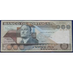Portugal - 5000 Escudos -...