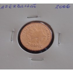 Azerbaijão - 5 Qapik - 2006