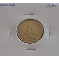 Chile - 5 Pesos - 1981