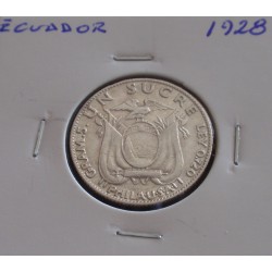 Ecuador - 1 Sucre - 1928 -...