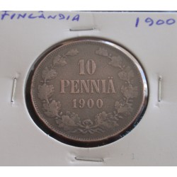 Finlândia - 10 Pennia - 1900