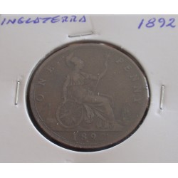 Inglaterra - 1 Penny - 1892