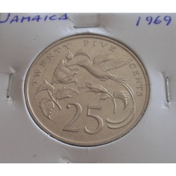 Jamaica - 25 Cents - 1969 -...