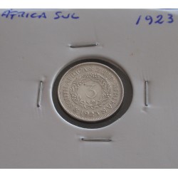 África do Sul - 3 Pence -...