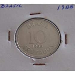 Brasil - 10 Cruzados - 1988