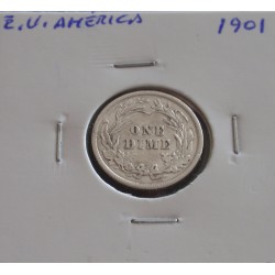 E. U. América - 1 Dime -...