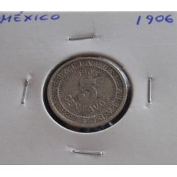 México - 5 Centavos - 1906