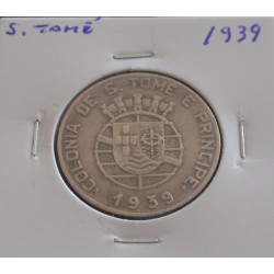 S. Tomé - 1 Escudo - 1939