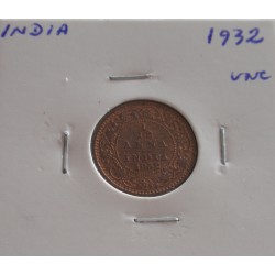 India - 1/12 Anna - 1932 - Unc