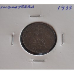 Inglaterra - 1 Farthing - 1933