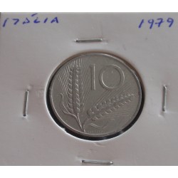 Itália - 10 Lire - 1979
