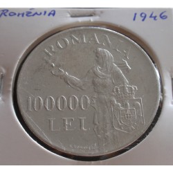 Roménia - 100000 Lei - 1946...
