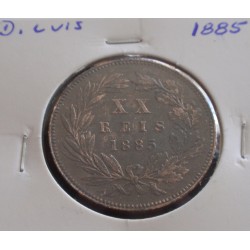 D. Luis - XX Réis - 1885