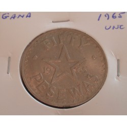 Gana - 50 Pesewas - 1965 - Unc