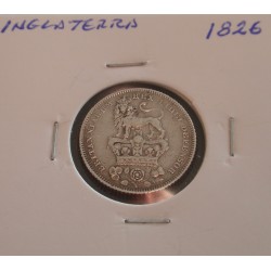 Inglaterra - 6 Pence - 1826...