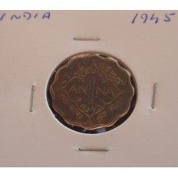 India - 1 Anna - 1945