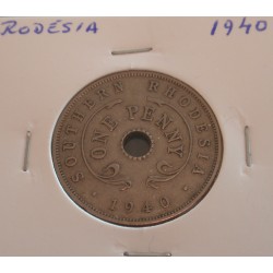 Rodésia - 1 Penny - 1940