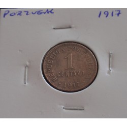 Portugal - 1 Centavo - 1917