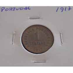 Portugal - 1 Centavo - 1917