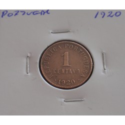 Portugal - 1 Centavo - 1920