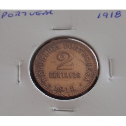 Portugal - 2 Centavos - 1918