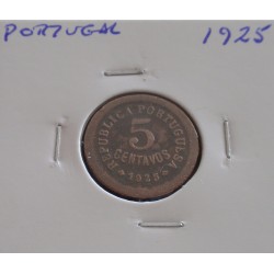 Portugal - 5 Centavos - 1925