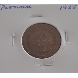 Portugal - 10 Centavos - 1925