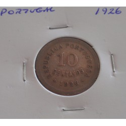 Portugal - 10 Centavos - 1926