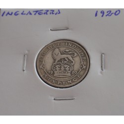 Inglaterra - 6 Pence - 1920...