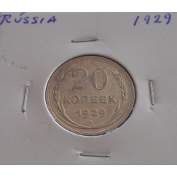 Rússia - 20 Kopeks - 1929 -...