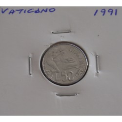 Vaticano - 50 Lire - 1991