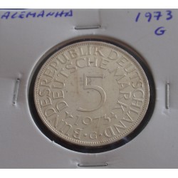 Alemanha - 5 Mark - 1973 G...