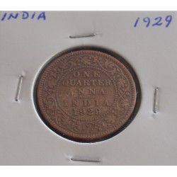India - 1/4 Anna - 1929