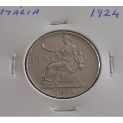 Itália - 1 Lira - 1924