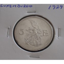 Luxemburgo - 5 Francs -...