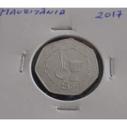 Mauritânia - 5 Ouguiya - 2017