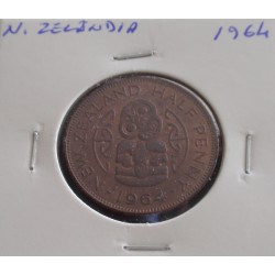 N. Zelândia - 1/2 Penny - 1964