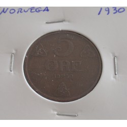 Noruega - 5 Ore - 1930