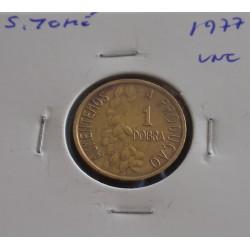 S. Tomé - 1 Dobra - 1977 - Unc