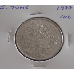S. Tomé - 20 Dobras - 1977...