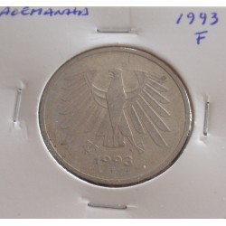 Alemanha - 5 Mark - 1993 F