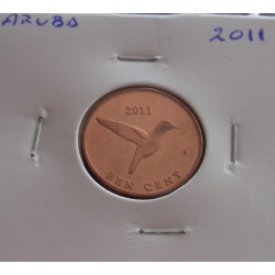 Aruba - 10 Cents - 2011