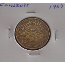 Camarões - 10 Francs - 1969