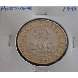 Portugal - 200 Escudos - 1991