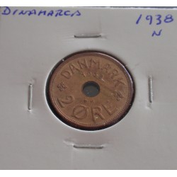 Dinamarca - 2 Ore - 1938 N